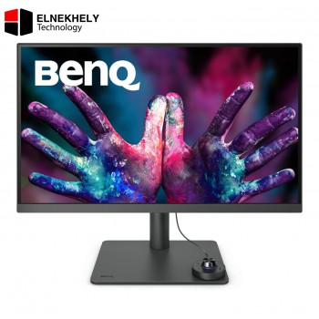 BenQ PD2705U Designer Monitor (AQCOLOR Technology, 27-Inch, 4K UHD, IPS, P3 Wide Color, USB-C Charging, DP/HDMI, KVM, Adjustable Height) Compatible with MacBook