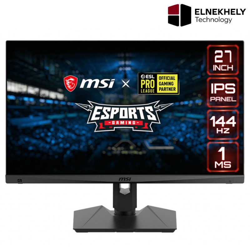 MSI 27 Inch Optix MAG274R 1080p IPS HDR 144Hz 1ms With USB Type-C eSports Gaming Monitor