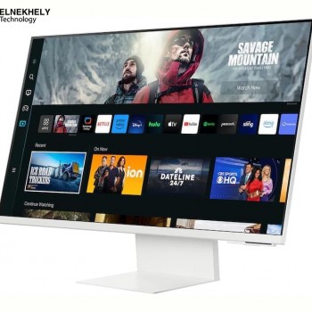 Samsung M8 CM801 Smart 32 Inch 4K UHD Monitor – VA, 60Hz, HDR10+, USB-C 65W, SlimFit Webcam, Speakers, Warm White Samsung M8 CM801 Smart 32 Inch 4K UHD Monitor – VA, 60Hz, HDR10+, USB-C 65W, SlimFit Webcam, Speakers, Warm White