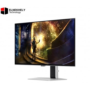 Samsung Odyssey OLED G6 G61SD 27 Inch QHD OLED Gaming Monitor | 240Hz 0.03ms | Glare-Free | FreeSync Premium Pro & G-Sync Compatible – Silver