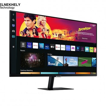 Samsung Smart Monitor M7 32” 4K UHD (3840x2160) – VA Flat Panel, 60Hz, 4ms GTG, HDR10, Game Bar 2.0, Ultrawide Game View, USB-C, HDMI-CEC, Built-in Speakers & Apps, Remote Control – LS32BM700UMXEG Samsung Smart Monitor M7 32” 4K UHD (3840x2160) – VA Flat Panel, 60Hz, 4ms GTG, HDR10, Game Bar 2.0, Ultrawide Game View, USB-C, HDMI-CEC, Built-in Speakers & Apps, Remote Control – LS32BM700UMXEG