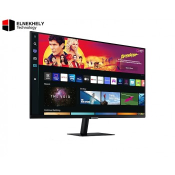 Samsung Smart Monitor M7 32” 4K UHD (3840x2160) – VA Flat Panel, 60Hz, 4ms GTG, HDR10, Game Bar 2.0, Ultrawide Game View, USB-C, HDMI-CEC, Built-in Speakers & Apps, Remote Control – LS32BM700UMXEG