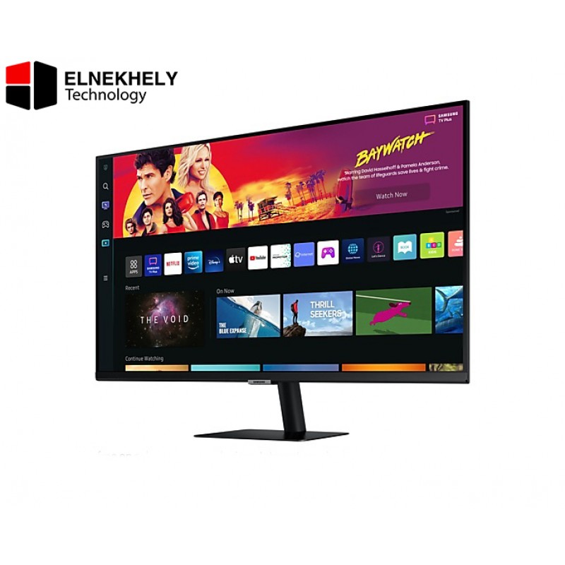 Samsung Smart Monitor M7 32” 4K UHD (3840x2160) – VA Flat Panel, 60Hz, 4ms GTG, HDR10, Game Bar 2.0, Ultrawide Game View, USB-C, HDMI-CEC, Built-in Speakers & Apps, Remote Control – LS32BM700UMXEG Samsung Smart Monitor M7 32” 4K UHD (3840x2160) – VA Flat Panel, 60Hz, 4ms GTG, HDR10, Game Bar 2.0, Ultrawide Game View, USB-C, HDMI-CEC, Built-in Speakers & Apps, Remote Control – LS32BM700UMXEG