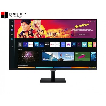 Samsung Smart Monitor M7 32” 4K UHD (3840x2160) – VA Flat Panel, 60Hz, 4ms GTG, HDR10, Game Bar 2.0, Ultrawide Game View, USB-C, HDMI-CEC, Built-in Speakers & Apps, Remote Control – LS32BM700UMXEG