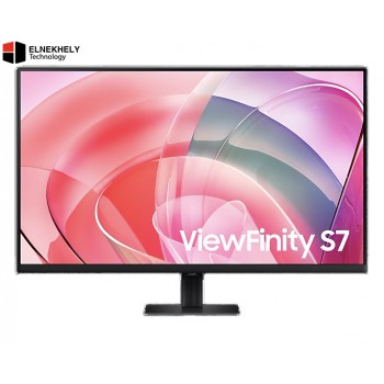 Samsung 32" ViewFinity S7 S70D 4K UHD Monitor – Flat VA Panel, 4K, HDR10, 60Hz, Advanced Eye Care, Slim Borderless Design – LS32D706EAMXEG