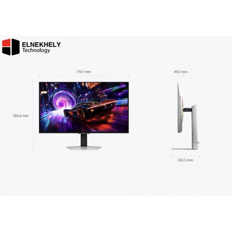 Samsung Odyssey OLED G8 LS32FG810SUXEN 32 Inch 4K UHD 240Hz 0.03ms Gaming Monitor FreeSync Premium Pro G-Sync Compatible