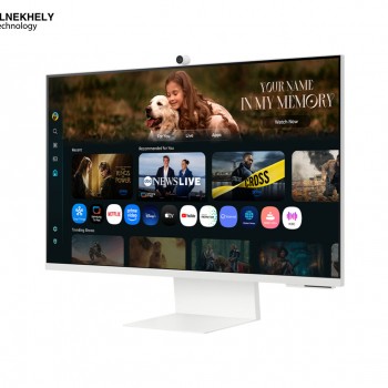 Samsung M80F S32FM801UU Smart 32 Inch 4K UHD 60Hz Monitor – Vision AI, Tizen OS, Gaming Hub, USB-C, White Samsung M80F S32FM801UU Smart 32 Inch 4K UHD 60Hz Monitor – Vision AI, Tizen OS, Gaming Hub, USB-C, White
