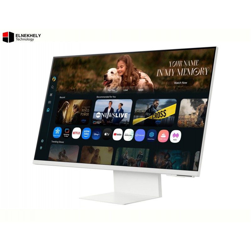 Samsung M80F S32FM801UU Smart 32 Inch 4K UHD 60Hz Monitor – Vision AI, Tizen OS, Gaming Hub, USB-C, White Samsung M80F S32FM801UU Smart 32 Inch 4K UHD 60Hz Monitor – Vision AI, Tizen OS, Gaming Hub, USB-C, White