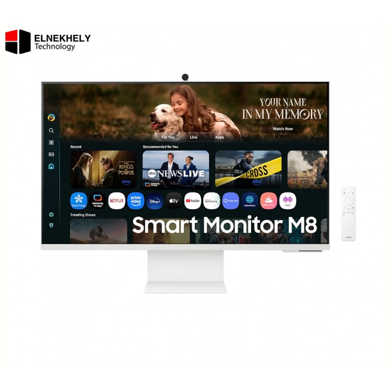 Samsung M80F S32FM801UU Smart 32 Inch 4K UHD 60Hz Monitor – Vision AI, Tizen OS, Gaming Hub, USB-C, White Samsung M80F S32FM801UU Smart 32 Inch 4K UHD 60Hz Monitor – Vision AI, Tizen OS, Gaming Hub, USB-C, White