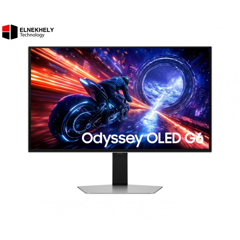Samsung Odyssey OLED G6 S27FG602SU 27 Inch QHD 500Hz Gaming Monitor – QD-OLED, 0.03ms, Silver Samsung Odyssey OLED G6 S27FG602SU 27 Inch QHD 500Hz Gaming Monitor – QD-OLED, 0.03ms, Silver
