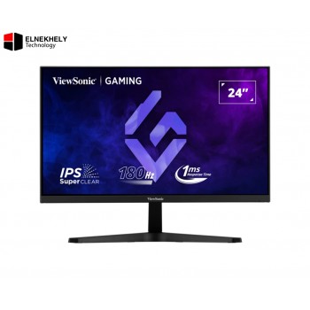 ViewSonic GAMING VX24G1-HD 24 Inch FHD IPS 180Hz 1ms Gaming Monitor – HDR10, G-SYNC Compatible, HDMI 2.1 & DisplayPort