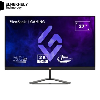 ViewSonic VX2758A-2K-PRO 27” QHD 180Hz IPS Gaming Monitor with HDR10 & FreeSync