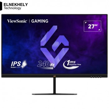 ViewSonic VX2779A-HD-PRO 27" IPS Gaming Monitor – FHD 240Hz, 1ms MPRT, HDR10, FreeSync & G-Sync Compatible, 2x HDMI, DP, VESA Mount
