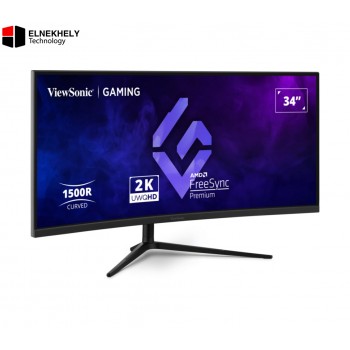 ViewSonic VX3418C-2K 34 inch UWQHD 180Hz 1500R Curved Gaming Monitor - 1ms MPRT, VA Panel, HDR10, Adaptive Sync ViewSonic VX3418C-2K 34 inch UWQHD 180Hz 1500R Curved Gaming Monitor - 1ms MPRT, VA Panel, HDR10, Adaptive Sync