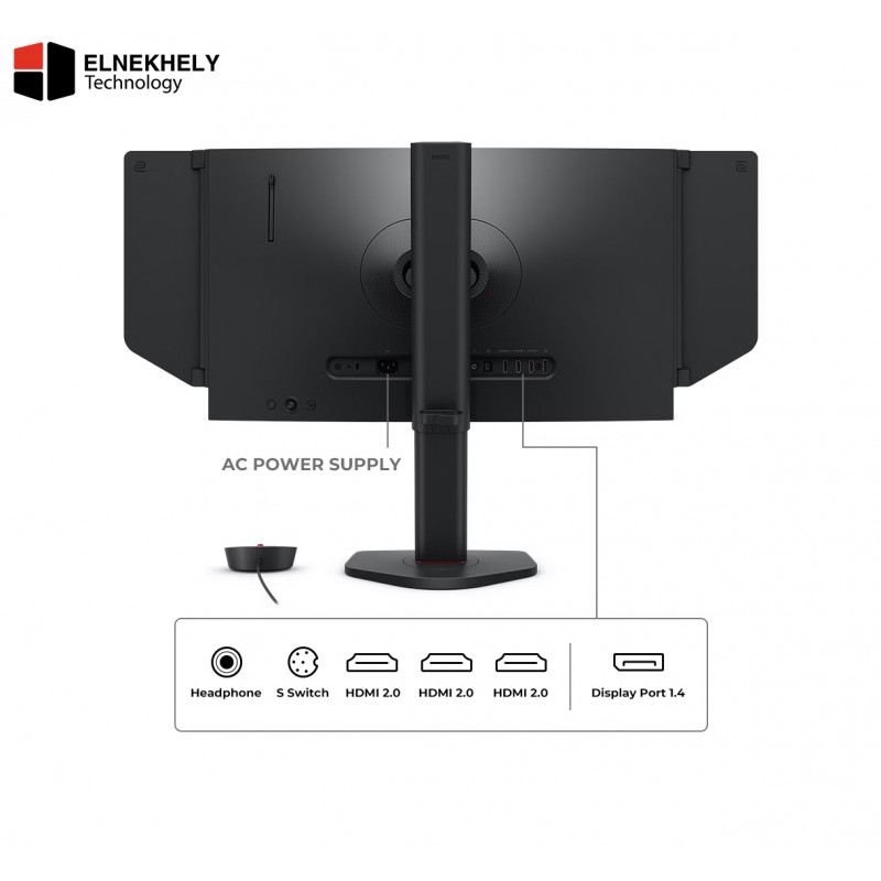 BenQ ZOWIE XL2566X+ 24.1 inch FHD 400Hz Fast TN Esports Gaming Monitor - DyAc 2, Auto Game Mode, S Switch, Shield BenQ ZOWIE XL2566X+ 24.1 inch FHD 400Hz Fast TN Esports Gaming Monitor - DyAc 2, Auto Game Mode, S Switch, Shield
