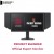 BenQ ZOWIE XL2566X+ 24.1 inch FHD 400Hz Fast TN Esports Gaming Monitor - DyAc 2, Auto Game Mode, S Switch, Shield