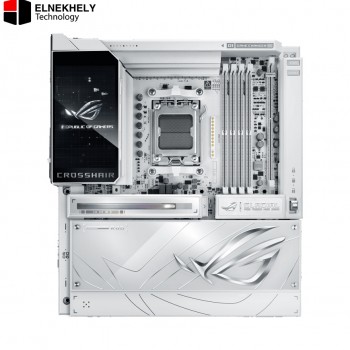 ASUS ROG Crosshair X870E Glacial E-ATX Motherboard – Dual USB4, Wi-Fi 7, Dual 10Gb LAN