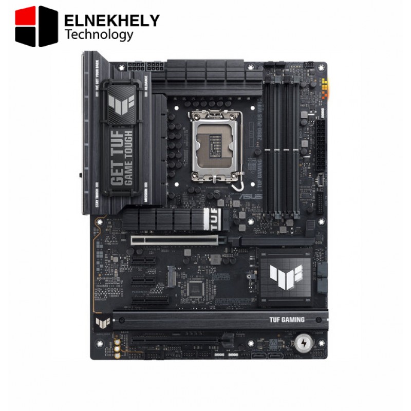 ASUS TUF Gaming Z890-PLUS WiFi Z890 LGA 1851 ATX Motherboard, Intel Core Ultra Series 2 Ready, Advanced AI PC-Ready, 16+1+2+1 Stages, DDR5, PCIe 5.0, Thunderbolt 4 Type-C, 4X M.2, Wi-Fi 7, 2.5Gb ASUS TUF Gaming Z890-PLUS WiFi Z890 LGA 1851 ATX Motherboard, Intel Core Ultra Series 2 Ready, Advanced AI PC-Ready, 16+1+2+1 Stages, DDR5, PCIe 5.0, Thunderbolt 4 Type-C, 4X M.2, Wi-Fi 7, 2.5Gb