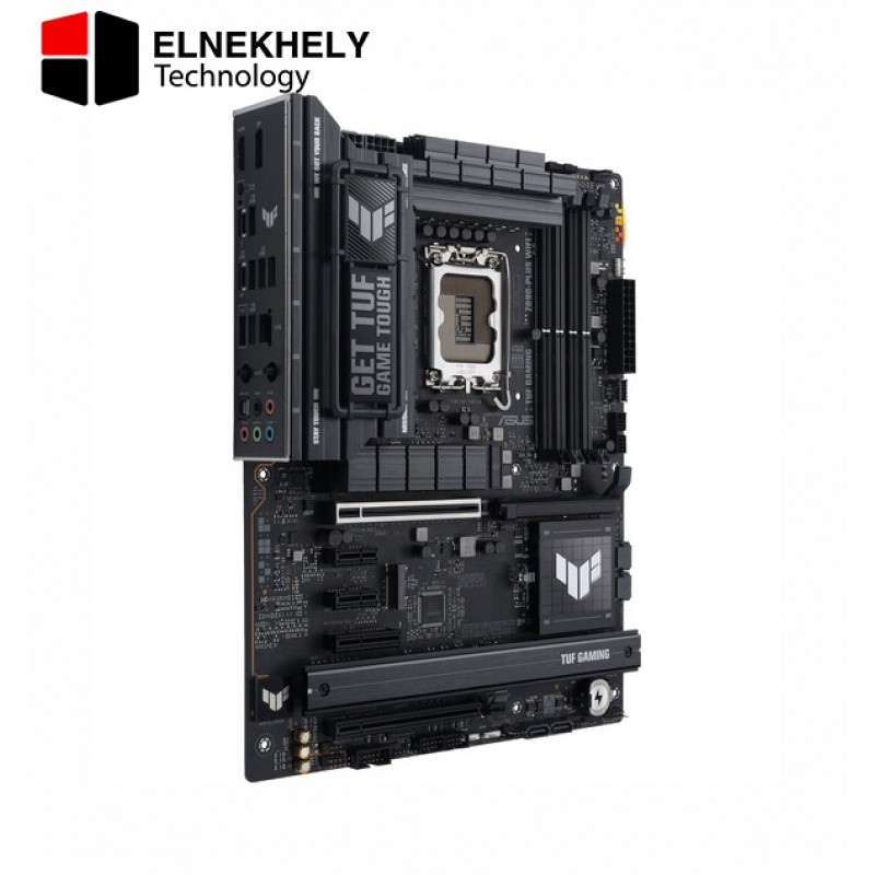 ASUS TUF Gaming Z890-PLUS WiFi Z890 LGA 1851 ATX Motherboard, Intel Core Ultra Series 2 Ready, Advanced AI PC-Ready, 16+1+2+1 Stages, DDR5, PCIe 5.0, Thunderbolt 4 Type-C, 4X M.2, Wi-Fi 7, 2.5Gb ASUS TUF Gaming Z890-PLUS WiFi Z890 LGA 1851 ATX Motherboard, Intel Core Ultra Series 2 Ready, Advanced AI PC-Ready, 16+1+2+1 Stages, DDR5, PCIe 5.0, Thunderbolt 4 Type-C, 4X M.2, Wi-Fi 7, 2.5Gb