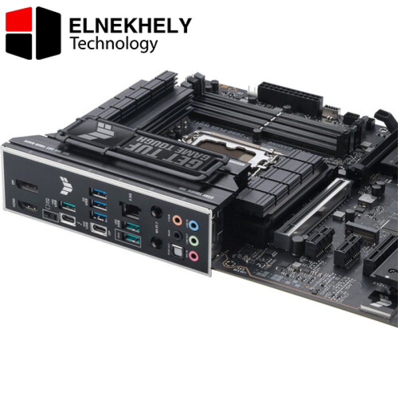 ASUS TUF Gaming Z890-PLUS WiFi Z890 LGA 1851 ATX Motherboard, Intel Core Ultra Series 2 Ready, Advanced AI PC-Ready, 16+1+2+1 Stages, DDR5, PCIe 5.0, Thunderbolt 4 Type-C, 4X M.2, Wi-Fi 7, 2.5Gb ASUS TUF Gaming Z890-PLUS WiFi Z890 LGA 1851 ATX Motherboard, Intel Core Ultra Series 2 Ready, Advanced AI PC-Ready, 16+1+2+1 Stages, DDR5, PCIe 5.0, Thunderbolt 4 Type-C, 4X M.2, Wi-Fi 7, 2.5Gb