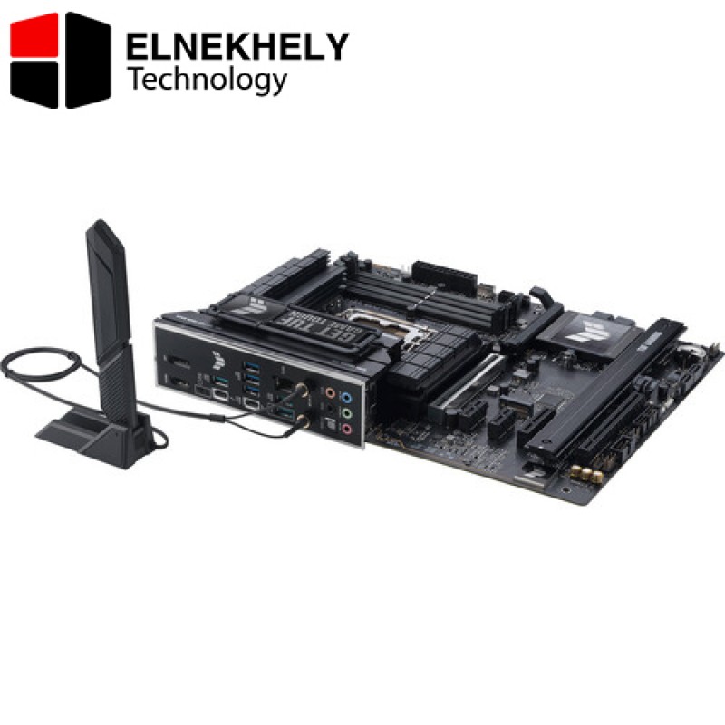 ASUS TUF Gaming Z890-PLUS WiFi Z890 LGA 1851 ATX Motherboard, Intel Core Ultra Series 2 Ready, Advanced AI PC-Ready, 16+1+2+1 Stages, DDR5, PCIe 5.0, Thunderbolt 4 Type-C, 4X M.2, Wi-Fi 7, 2.5Gb ASUS TUF Gaming Z890-PLUS WiFi Z890 LGA 1851 ATX Motherboard, Intel Core Ultra Series 2 Ready, Advanced AI PC-Ready, 16+1+2+1 Stages, DDR5, PCIe 5.0, Thunderbolt 4 Type-C, 4X M.2, Wi-Fi 7, 2.5Gb