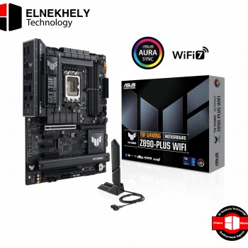 ASUS TUF Gaming Z890-PLUS WiFi Z890 LGA 1851 ATX Motherboard, Intel Core  Ultra Series 2 Ready, Advanced AI PC-Ready, 16+1+2+1 Stages, DDR5, PCIe  5.0, Thunderbolt  4 Type-C, 4X M.2, Wi-Fi 7, 2.5Gb
