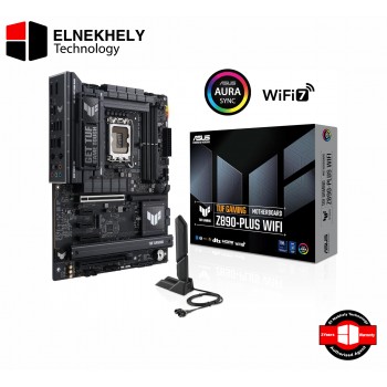 ASUS TUF Gaming Z890-PLUS WiFi Z890 LGA 1851 ATX Motherboard, Intel Core  Ultra Series 2 Ready, Advanced AI PC-Ready, 16+1+2+1 Stages, DDR5, PCIe  5.0, Thunderbolt  4 Type-C, 4X M.2, Wi-Fi 7, 2.5Gb