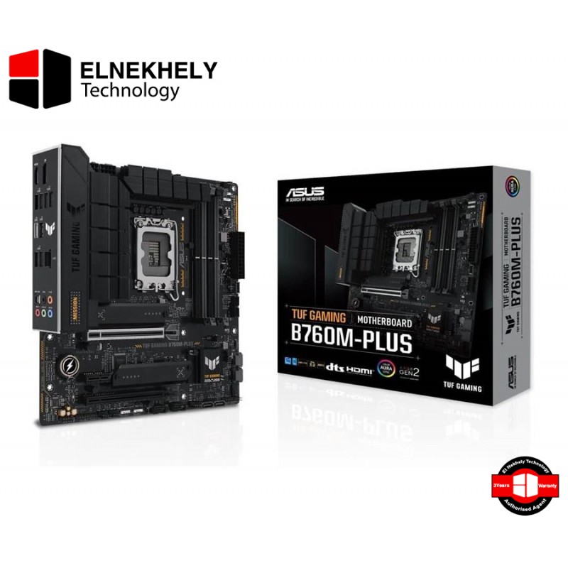 ASUS TUF GAMING B760M-PLUS DDR5 Motherboard ASUS TUF GAMING B760M-PLUS DDR5 Motherboard