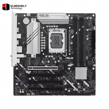 ASUS B860M MAX GAMING AX Intel LGA1851 Micro-ATX Motherboard – DDR5, PCIe 5.0, Wi-Fi 6, Realtek 2.5Gb LAN