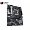 ASUS PRIME H610M-A D4-CSM H610 LGA 1700 mic-ATX motherboard with DDR4 PCIe 4.0 dual M.2 slots Intel 1 Gb Ethernet DisplayPort HDMI D-Sub USB 3.2 Gen 2 ports SATA 6 Gbps Addressable Gen 2 headers and Aura Sync
