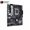 ASUS PRIME H610M-A D4-CSM H610 LGA 1700 mic-ATX motherboard with DDR4 PCIe 4.0 dual M.2 slots Intel 1 Gb Ethernet DisplayPort HDMI D-Sub USB 3.2 Gen 2 ports SATA 6 Gbps Addressable Gen 2 headers and Aura Sync
