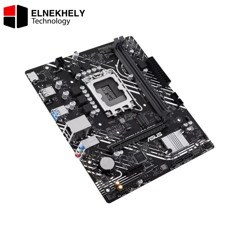 ASUS PRIME H610M-F D4 R2.0 LGA 1700 Micro-ATX Motherboard – Supports Intel 12th, 13th & 14th Gen CPUs, PCIe 4.0, Dual DDR4 Slots, M.2 Slot, SATA 6Gbps, Realtek 1Gb LAN, HDMI, USB 5Gbps Ports ASUS PRIME H610M-F D4 R2.0 LGA 1700 Micro-ATX Motherboard – Supports Intel 12th, 13th & 14th Gen CPUs, PCIe 4.0, Dual DDR4 Slots, M.2 Slot, SATA 6Gbps, Realtek 1Gb LAN, HDMI, USB 5Gbps Ports