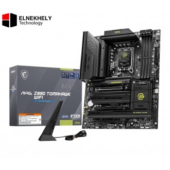 MSI MAG Z890 Tomahawk WiFi Gaming Motherboard – LGA 1851, DDR5, PCIe 5.0, Core Ultra Series 2 Support, M.2, SATA, 5Gbps LAN, USB-C, Wi-Fi 7, Bluetooth 5.4, Thunderbolt 4, ATX