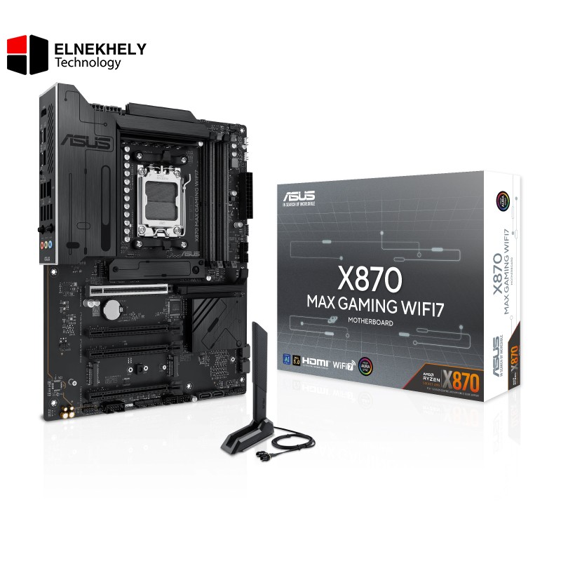 Asus X870 MAX GAMING WIFI7 ATX AM5 Motherboard Asus X870 MAX GAMING WIFI7 ATX AM5 Motherboard