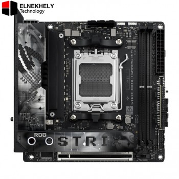 ASUS ROG STRIX X870-I GAMING WIFI AMD AM5 X870 Mini ITX motherboard 10+2+1 power stages, Dynamic OC Switcher, Core Flex, DDR5 AEMP, WiFi7, 2x M.2, PCIe®5.0, Q-Release Slim, USB4, AI OCing & Networking