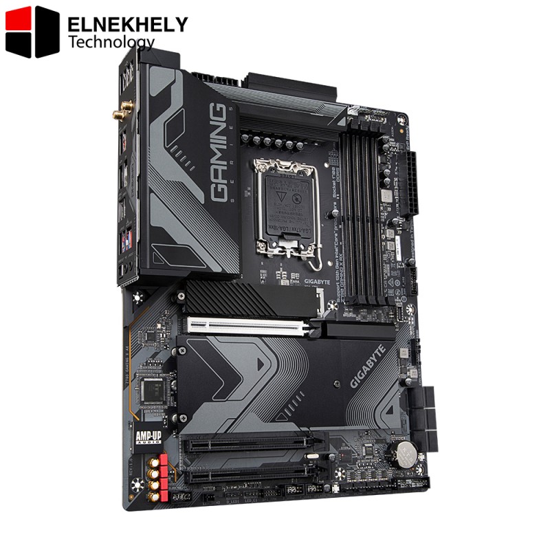 Gigabyte Z790 D ATX Motherboard – LGA 1700, DDR5, PCIe 5.0, Triple M.2, USB 3.2 Gen2x2, 2.5GbE LAN, Black – High Performance for Gaming & Productivity Gigabyte Z790 D ATX Motherboard – LGA 1700, DDR5, PCIe 5.0, Triple M.2, USB 3.2 Gen2x2, 2.5GbE LAN, Black – High Performance for Gaming & Productivity