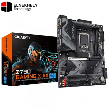 Gigabyte Z790 D ATX Motherboard – LGA 1700, DDR5, PCIe 5.0, Triple M.2, USB 3.2 Gen2x2, 2.5GbE LAN, Black – High Performance for Gaming & Productivity