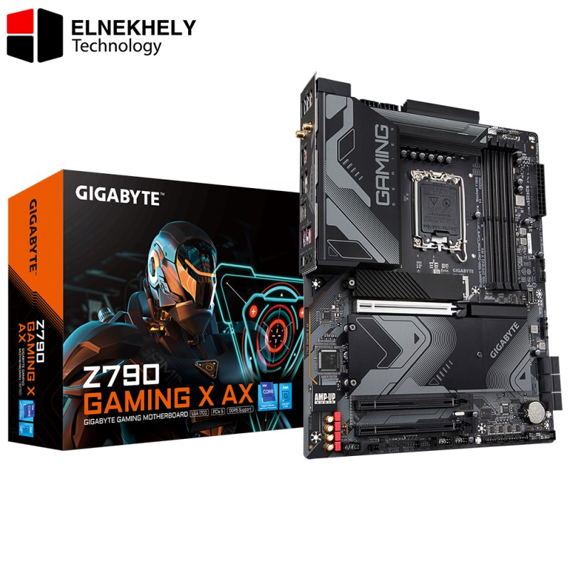 Gigabyte Z790 D ATX Motherboard – LGA 1700, DDR5, PCIe 5.0, Triple M.2, USB 3.2 Gen2x2, 2.5GbE LAN, Black – High Performance for Gaming & Productivity Gigabyte Z790 D ATX Motherboard – LGA 1700, DDR5, PCIe 5.0, Triple M.2, USB 3.2 Gen2x2, 2.5GbE LAN, Black – High Performance for Gaming & Productivity