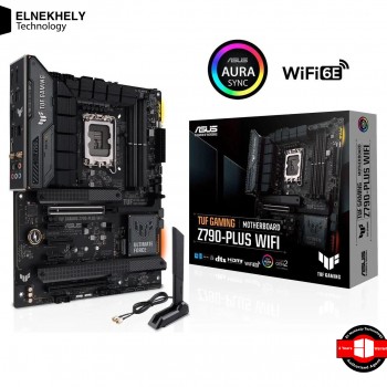 ASUS TUF GAMING Z790-PLUS WIFI Motherboard – LGA 1700 – DDR5 – PCIe 5.0