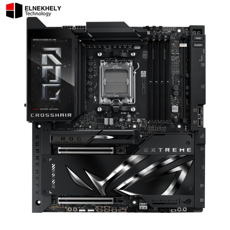 ROG CROSSHAIR X870E EXTREME Motherboard – AM5 Socket, Supports Ryzen 7000/8000/9000 Series, DDR5 up to 256GB, PCIe 5.0, USB4, WiFi 7, E-ATX Form Factor