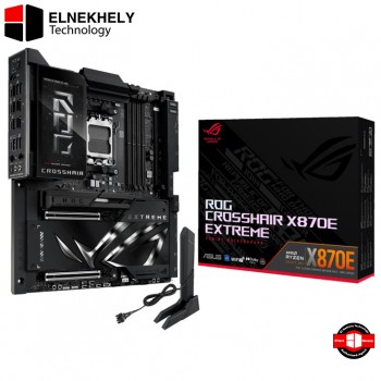 ROG CROSSHAIR X870E EXTREME Motherboard – AM5 Socket, Supports Ryzen 7000/8000/9000 Series, DDR5 up to 256GB, PCIe 5.0, USB4, WiFi 7, E-ATX Form Factor