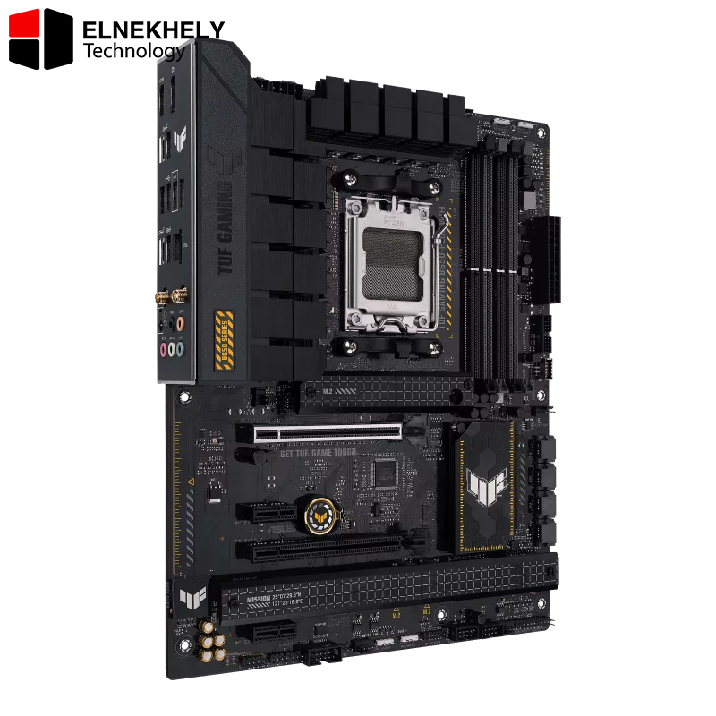 ASUS TUF GAMING B650-PLUS WIFI Motherboard – AM5 Socket, Supports Ryzen 7000/8000/9000 Series, DDR5 up to 128GB, PCIe 5.0, WiFi 6, USB 3.2 Gen 2, ATX Form Factor ASUS TUF GAMING B650-PLUS WIFI Motherboard – AM5 Socket, Supports Ryzen 7000/8000/9000 Series, DDR5 up to 128GB, PCIe 5.0, WiFi 6, USB 3.2 Gen 2, ATX Form Factor