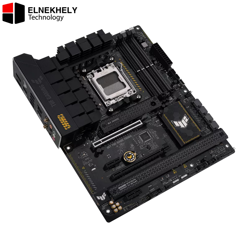 ASUS TUF GAMING B650-PLUS WIFI Motherboard – AM5 Socket, Supports Ryzen 7000/8000/9000 Series, DDR5 up to 128GB, PCIe 5.0, WiFi 6, USB 3.2 Gen 2, ATX Form Factor ASUS TUF GAMING B650-PLUS WIFI Motherboard – AM5 Socket, Supports Ryzen 7000/8000/9000 Series, DDR5 up to 128GB, PCIe 5.0, WiFi 6, USB 3.2 Gen 2, ATX Form Factor