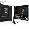 TUF GAMING B760M-BTF WIFI Intel B760 (LGA 1700) mATX motherboard with DDR5, PCIe 5.0, 3X PCIe 4.0 M.2 slots, 12+1 DrMOS, Wi-Fi 6, 2.5Gb LAN, DP, HDMI, USB 3.2 Gen 2x2 Type-C, Hidden Connector Design