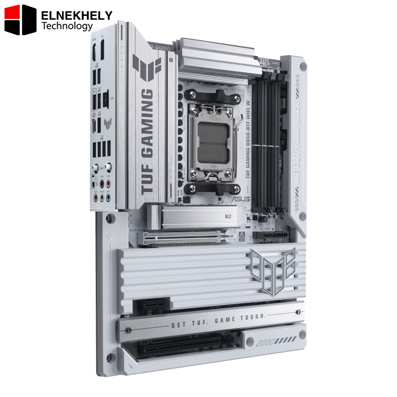 ASUS TUF GAMING B850-BTF WIFI W Motherboard — AM5 Socket, DDR5, PCIe 5.0, WiFi 7, ATX, USB 4.0 Support