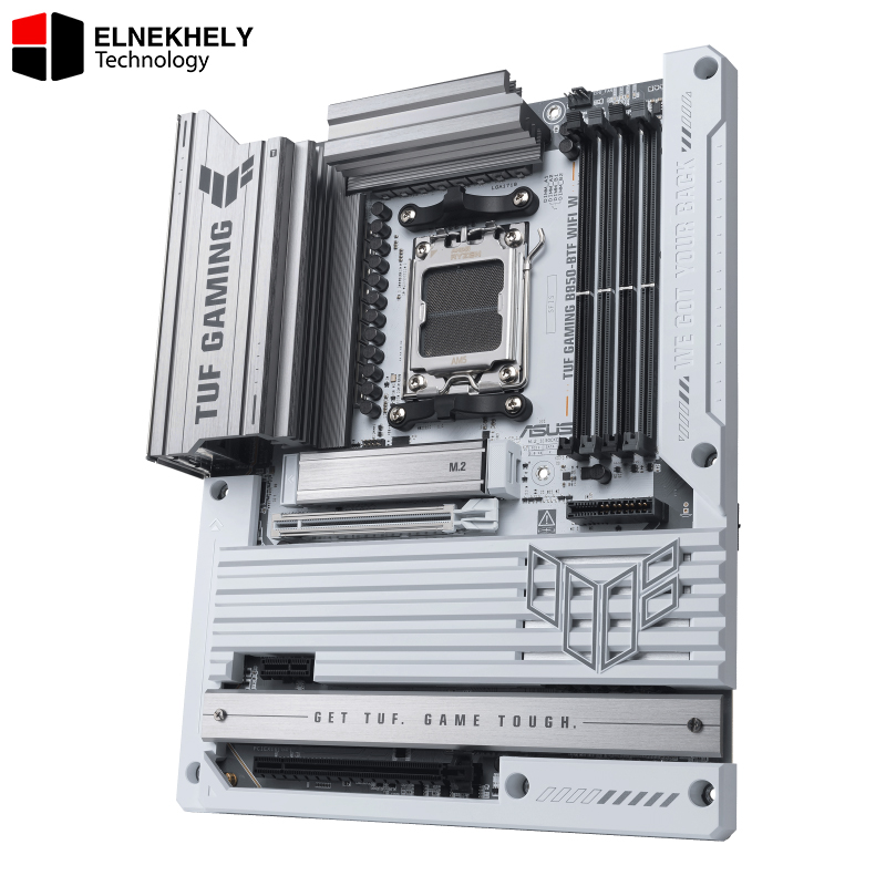 ASUS TUF GAMING B850-BTF WIFI W Motherboard — AM5 Socket, DDR5, PCIe 5.0, WiFi 7, ATX, USB 4.0 Support