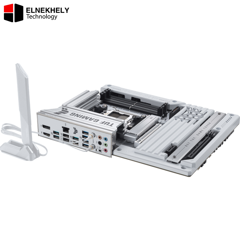 ASUS TUF GAMING B850-BTF WIFI W Motherboard — AM5 Socket, DDR5, PCIe 5.0, WiFi 7, ATX, USB 4.0 Support