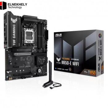 ASUS TUF GAMING B850-E WIFI Motherboard – AM5 Socket, DDR5 Support, PCIe 5.0, Wi-Fi 6E, Robust Power Design, Military-Grade Components & Advanced Cooling for Next-Gen AMD Ryzen CPUs