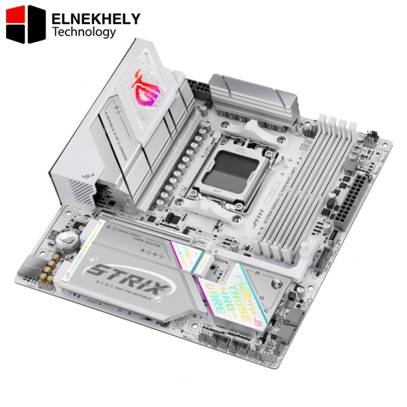 ASUS ROG STRIX B850-G GAMING WIFI AM5 ATX Motherboard – Ryzen 9000/8000/7000 Series Support, DDR5, PCIe 5.0, WiFi 6E, USB 3.2 Gen 2x2, 4x DIMM Slots, 192GB Max Memory, M.2 Heatsinks, Aura Sync RGB