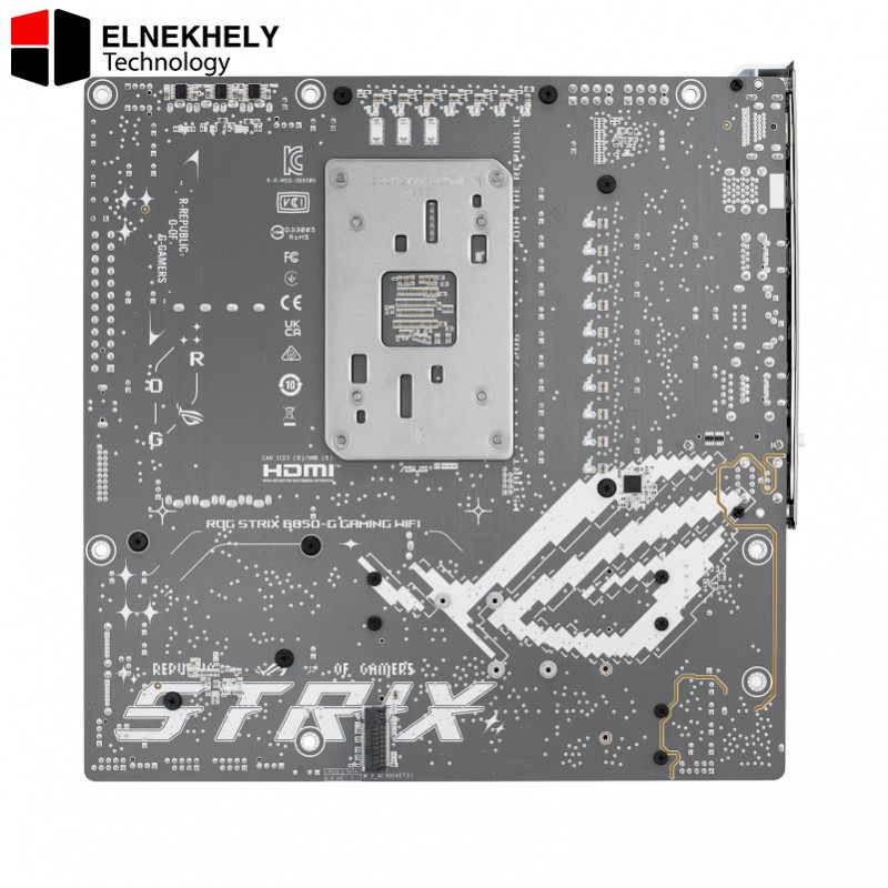 ASUS ROG STRIX B850-G GAMING WIFI AM5 ATX Motherboard – Ryzen 9000/8000/7000 Series Support, DDR5, PCIe 5.0, WiFi 6E, USB 3.2 Gen 2x2, 4x DIMM Slots, 192GB Max Memory, M.2 Heatsinks, Aura Sync RGB